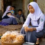 Remaja 16 Tahun Jadi Penopang Keluarga, Nurul Jual Kerupuk Demi Sekolah dan Masa Depan Empat Adiknya