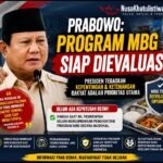 Prabowo: Program MBG Siap Dievaluasi Demi Kepentingan Rakyat, Klaim “Resmi Ditutup” Belum Terkonfirmasi